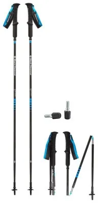 Треккинговые палки Black Diamond Distance Carbon Z, 100 см, Black