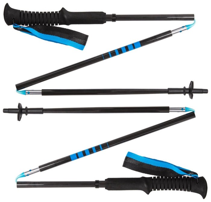Треккинговые палки Black Diamond Distance Carbon Z, 100 см, Black