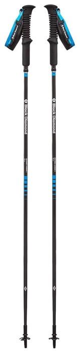 Треккинговые палки Black Diamond Distance Carbon Z, 100 см, Black