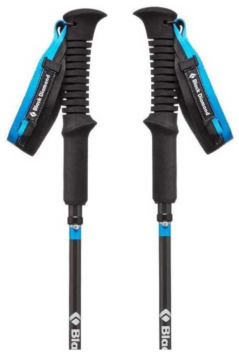 Треккинговые палки Black Diamond Distance Carbon Z, 100 см, Black
