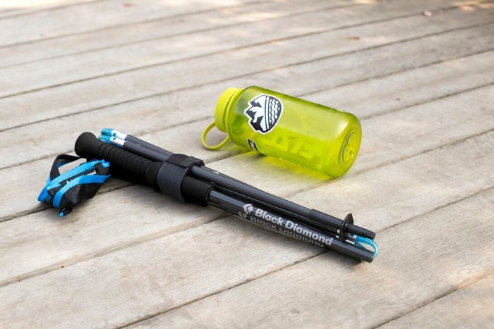 Треккинговые палки Black Diamond Distance Carbon Z, 100 см, Black