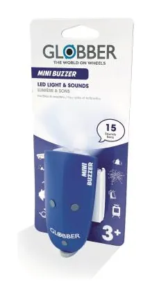 Сигнал звуковий/світловий GLOBBER Mini Buzzer, синій (DWT_530-100)