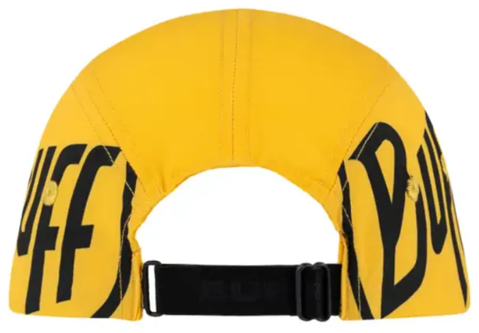 Кепка Buff 5 Panel Go Cap, Logo Yellow, L/XL