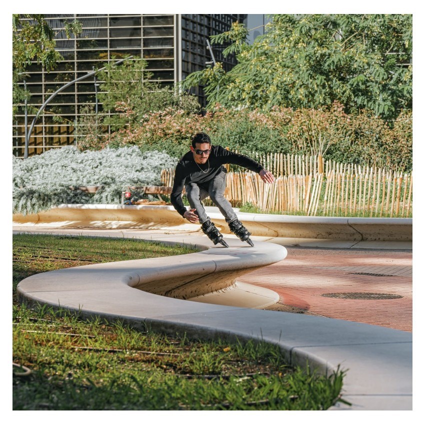 Фріскейтові роликові ковзани Flying Eagle X7D Reaver чорні, укр, укр