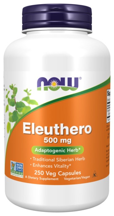 Eleuthero 500mg - 250 vcaps
