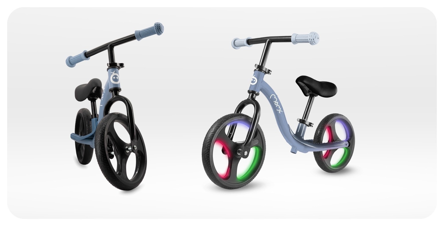 Біговел MoMi ISOKA LED Blue