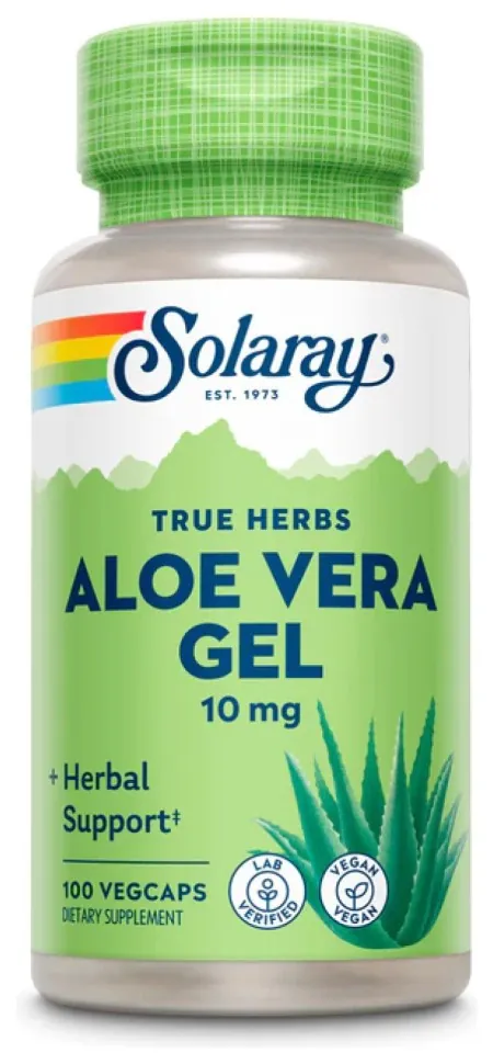 Aloe Vera Gel 10mg - 100 vcaps