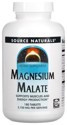 Magnesium Malate 1250 mg - 180 tabs