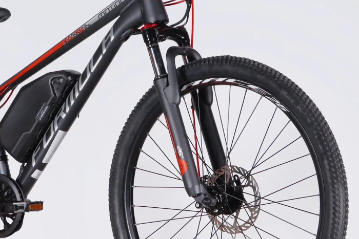 Велосипед з електроприводом 26" AL Formula eMOTION DD FR рама-13" 36B 10А*г 500Вт сіро-сріблястий (матовий) 2026