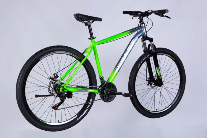 Велосипед ST 29" SPACE MARS DD FR рама-20" зелено-сріблястий 2026