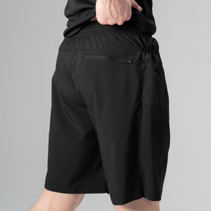 Летние мужские шорты Slavni черные, Повседневные шорты Slavni Breeze черные