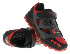 Туфли велосипедные Northwave TERREA PLUS WMN W 38 (7.5US) Anthra/lobster orange (80183022-64) O