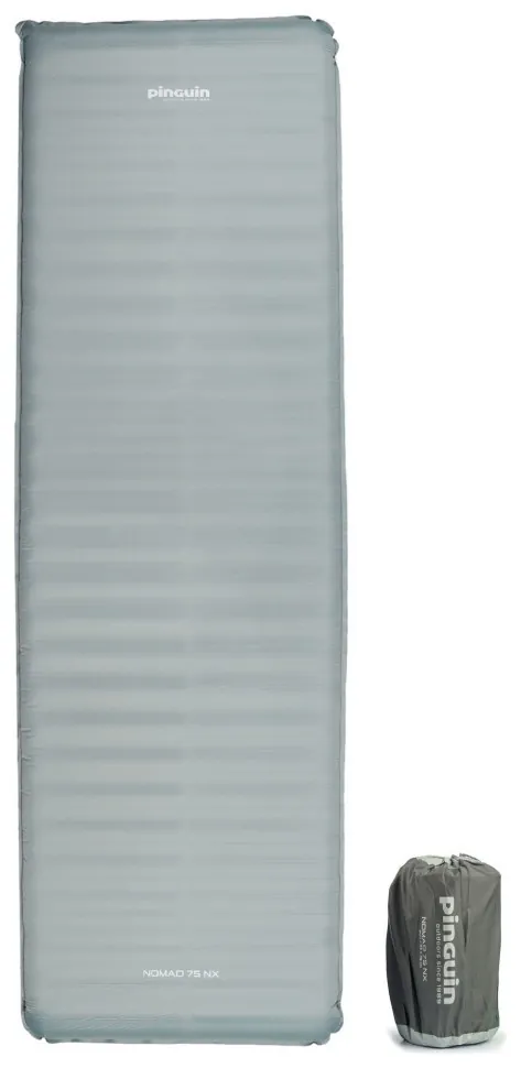 Самонадувний килимок Pinguin Nomad NX, 200x63x7.5см, Grey (SHM_PNG 715781)