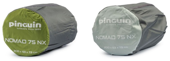 Самонадувающийся коврик Pinguin Nomad NX, 200x63x7.5см, Grey