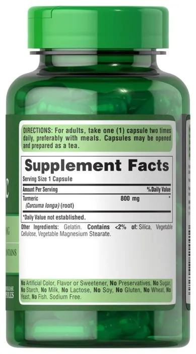 Turmeric 800 mg - 100 caps