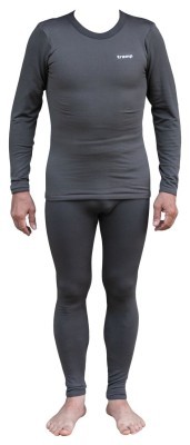 Термобілизна чоловіча Tramp Warm Soft комплект (футболка+штани) сірий UTRUM-019-grey, UTRUM-019-grey-2XL