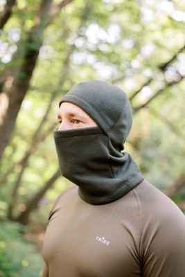 Балаклава флисовая Tribe Fleece Balaclava T-KF-0021 OS, olive