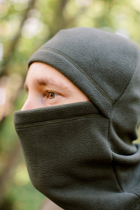 Балаклава флисовая Tribe Fleece Balaclava T-KF-0021 OS, olive