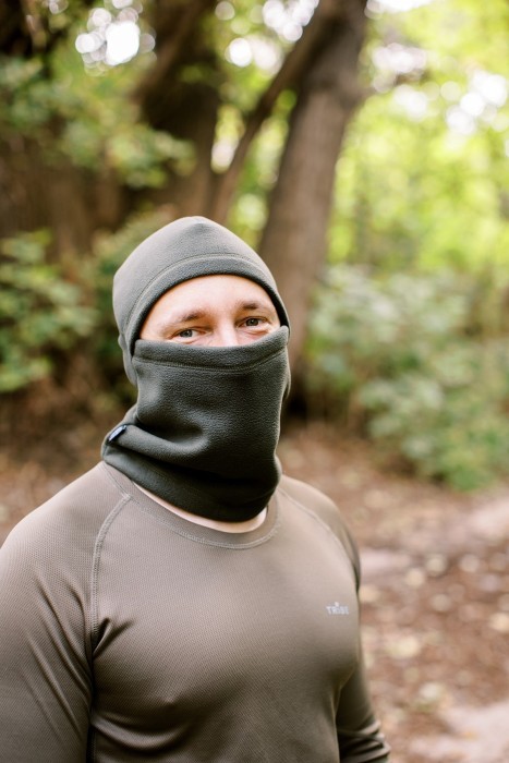 Балаклава флисовая Tribe Fleece Balaclava T-KF-0021 OS, olive