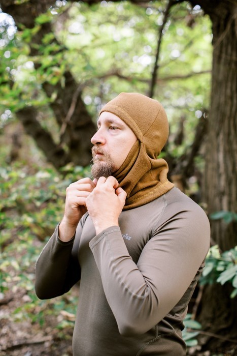 Балаклава флисовая Tribe Fleece Balaclava T-KF-0021 OS, olive