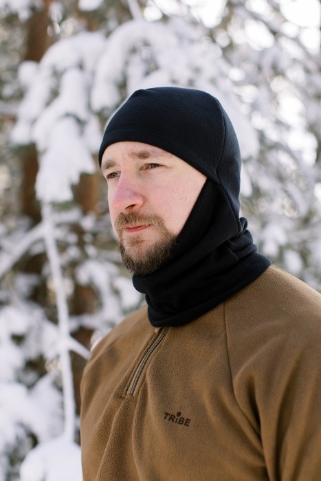 Балаклава флисовая Tribe Fleece Balaclava T-KF-0021 OS, olive