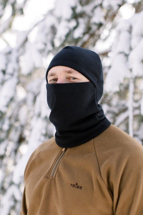 Балаклава флисовая Tribe Fleece Balaclava T-KF-0021 OS, olive