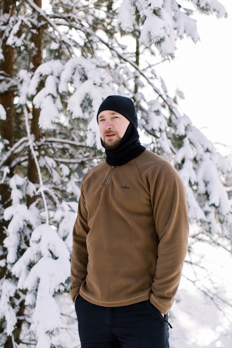 Балаклава флисовая Tribe Fleece Balaclava T-KF-0021 OS, olive