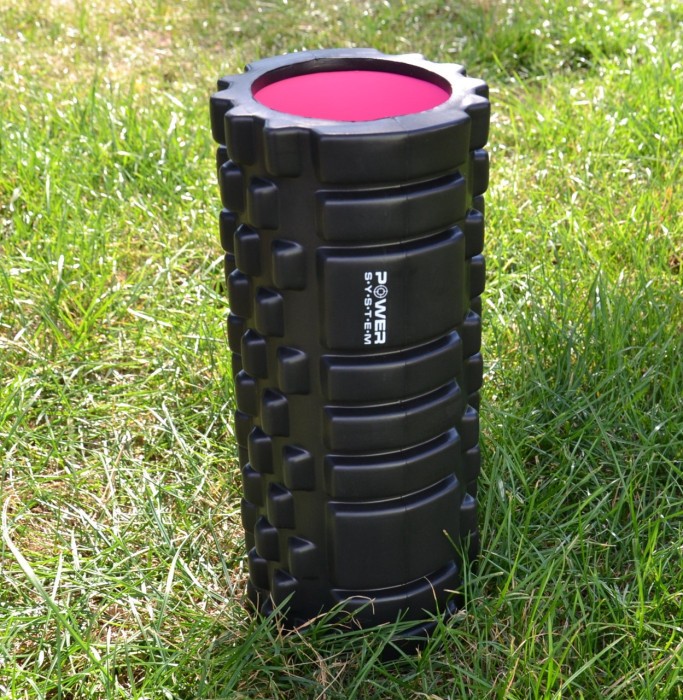 Масажні ролики Power System PS-4050 Fitness Foam Roller Black/Pink (33x15см.)