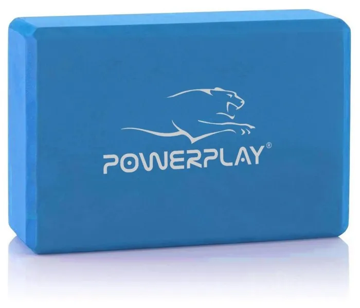 Блоки для йоги 2шт. (пара) PowerPlay 4006 Yoga Brick EVA Синий