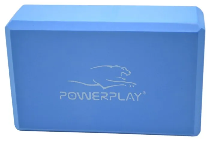 Блоки для йоги 2шт. (пара) PowerPlay 4006 Yoga Brick EVA Синий