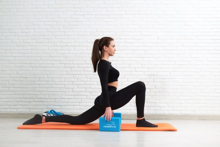 Блоки для йоги 2шт. (пара) PowerPlay 4006 Yoga Brick EVA Синий