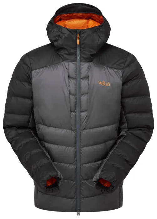 Зимова чоловіча куртка Rab Cirrus Ultra Hoody, Anthracite/Graphene