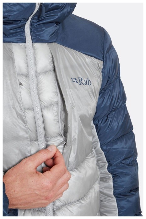 Зимова чоловіча куртка Rab Cirrus Ultra Hoody, Anthracite/Graphene