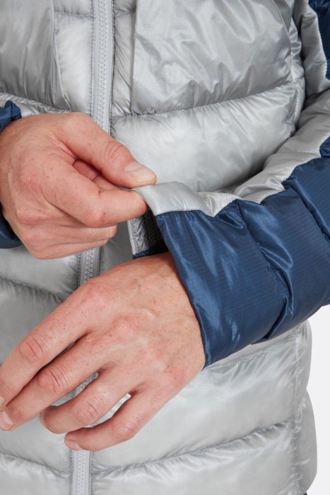 Зимова чоловіча куртка Rab Cirrus Ultra Hoody, Anthracite/Graphene