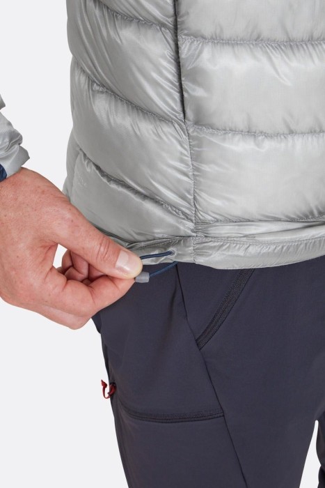 Зимова чоловіча куртка Rab Cirrus Ultra Hoody, Anthracite/Graphene
