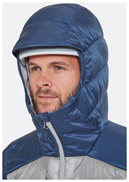 Зимова чоловіча куртка Rab Cirrus Ultra Hoody, Anthracite/Graphene