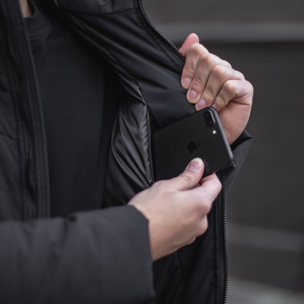 чоловіча зимова Куртка з капюшоном Pobedov Winter Jacket Dzen, укр, укр