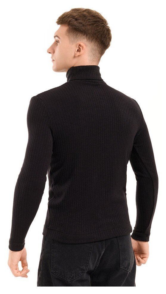 Мужской гольф Pobedov Prestige. Черный гольф для мужчин осенний весенний. Гольф ангора мужской