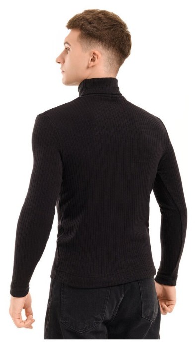 Чоловічий гольф Pobedov Prestige. Чорний гольф для чоловіків осінній весняний. Гольф ангора чоловічий, укр, укр