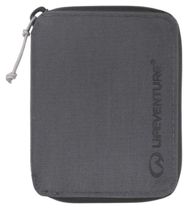 Кошелек Lifeventure Recycled RFID Bi-Fold Wallet grey