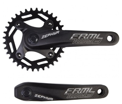 Шатун AL L170мм 36T 3/32&quot; HX HX-A024 під квадрат (чорний)