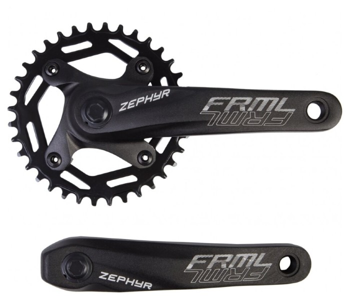 Шатун AL L170мм 36T 3/32" HX HX-A024 під квадрат (чорний), укр, укр