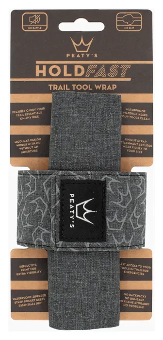 Органайзер на раму для інструмента Peaty's HoldFast Trail Tool Wrap, Slate Grey