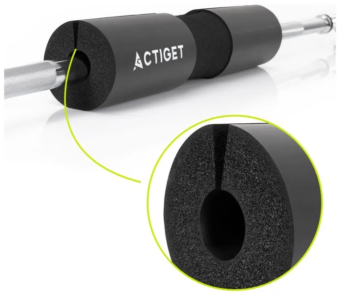 Накладка (бампер) на гриф Actiget Barbell Pad ACT0056 Black