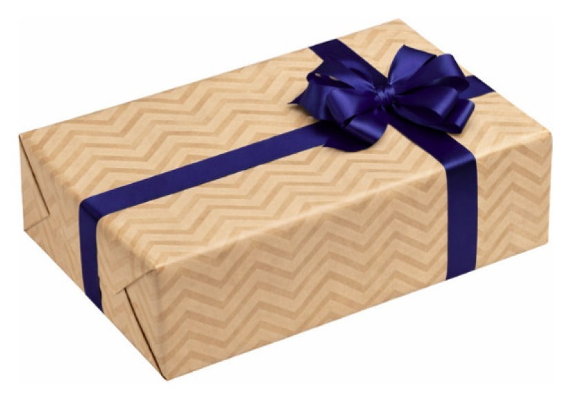 Подарочная упаковка (Голубая)