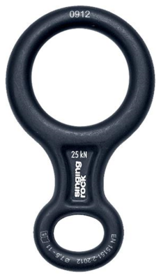 Вісімка Singing Rock Figure 8 Medium Black