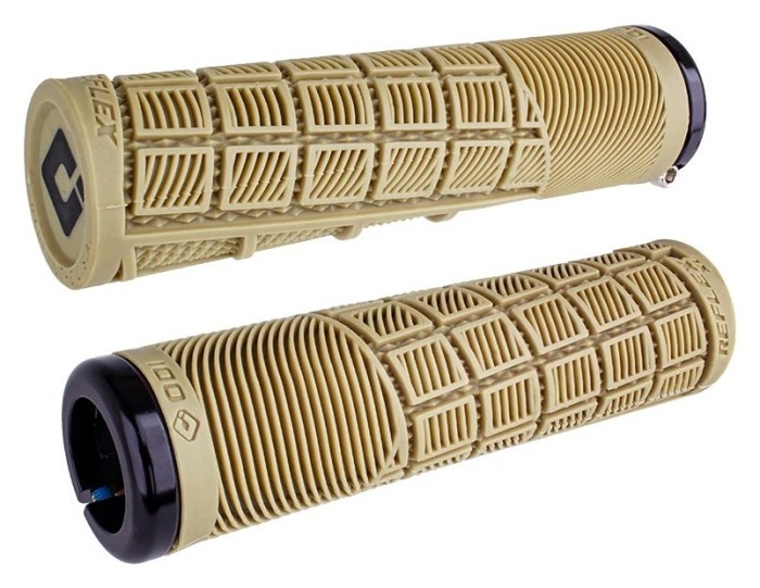Грипси ODI Reflex XL v2.1 Lock-On MTB Closed End 135mm Tan, укр, укр