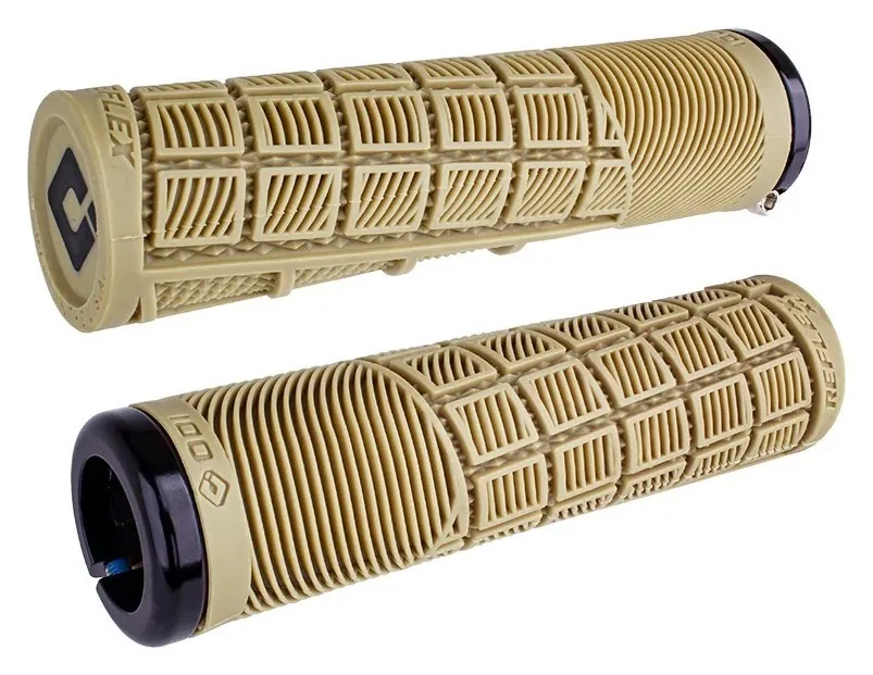 Грипси ODI Reflex XL v2.1 Lock-On MTB Closed End 135mm Tan (OBOD_D33RXLT-B)