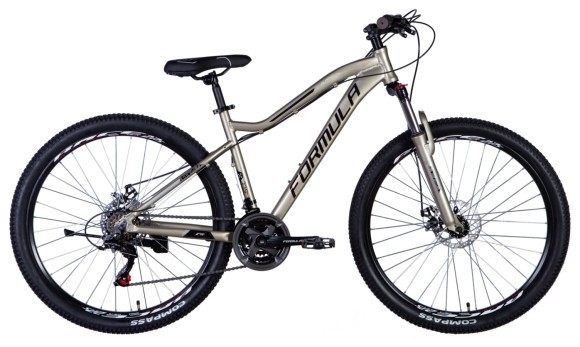 Велосипед 27.5" Formula ALPINA 2024 (серо-розовый (м))