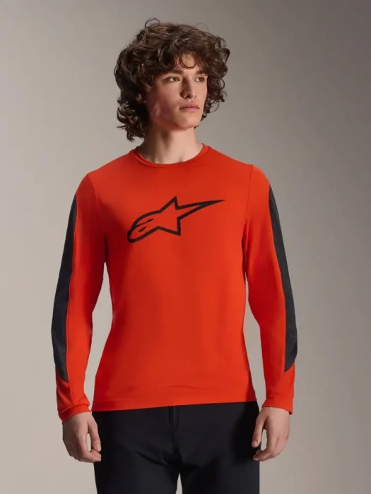 Джерсі Alpinestars A-DURA ASTAR LS JERSEY SPICY ORNGE, M